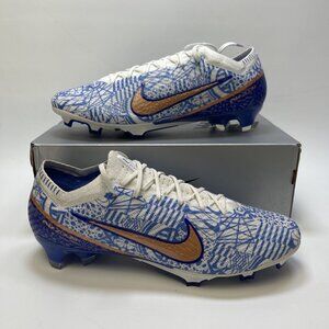 Nike Zoom Vapor 15 Elite CR7 FG White/Metallic Copper-Concord 12.5 US DQ5299 182
